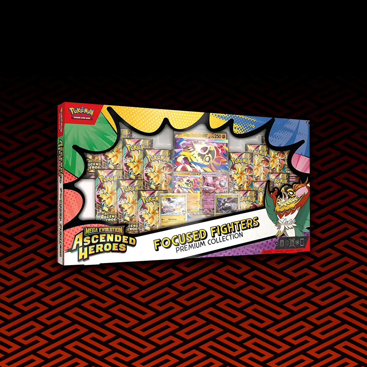 Ascended Heroes Focused Fighters Premium Collection | Collection Box